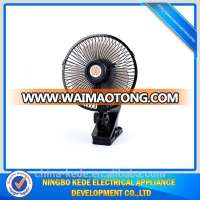 Hot Sale 8"60 Strips Full-Seal Car Fan / 12 volt electric car fan with Screw mounting or clip fixed